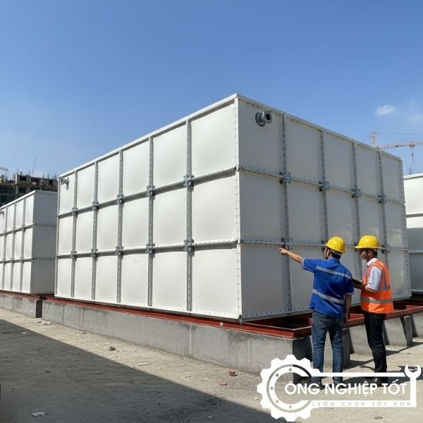 Tổng quan bồn SMC công trình lớn tại TP.HCM